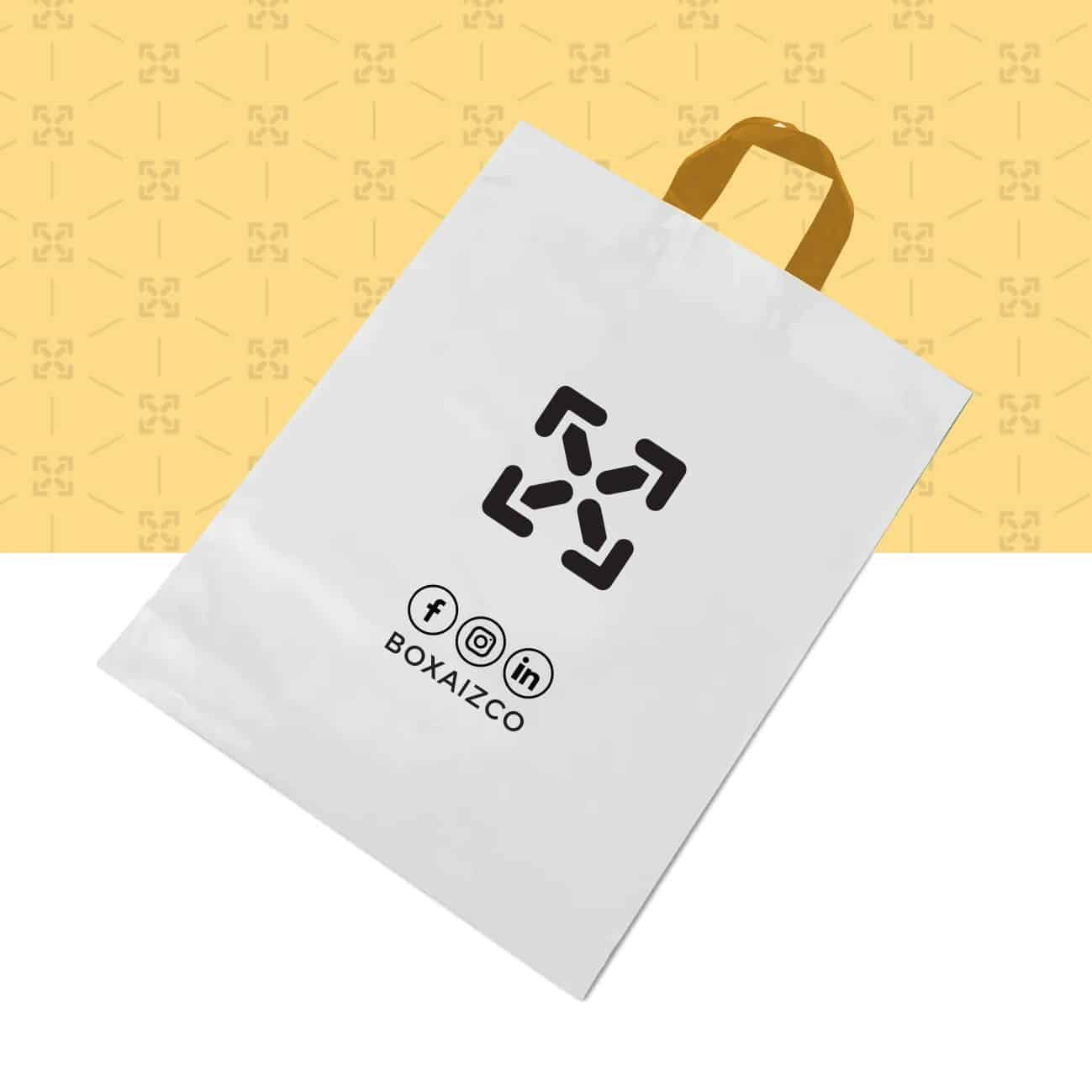 Soft Handle Plastic Bag copy Soft Handle Plastic Bag - الصورة 1