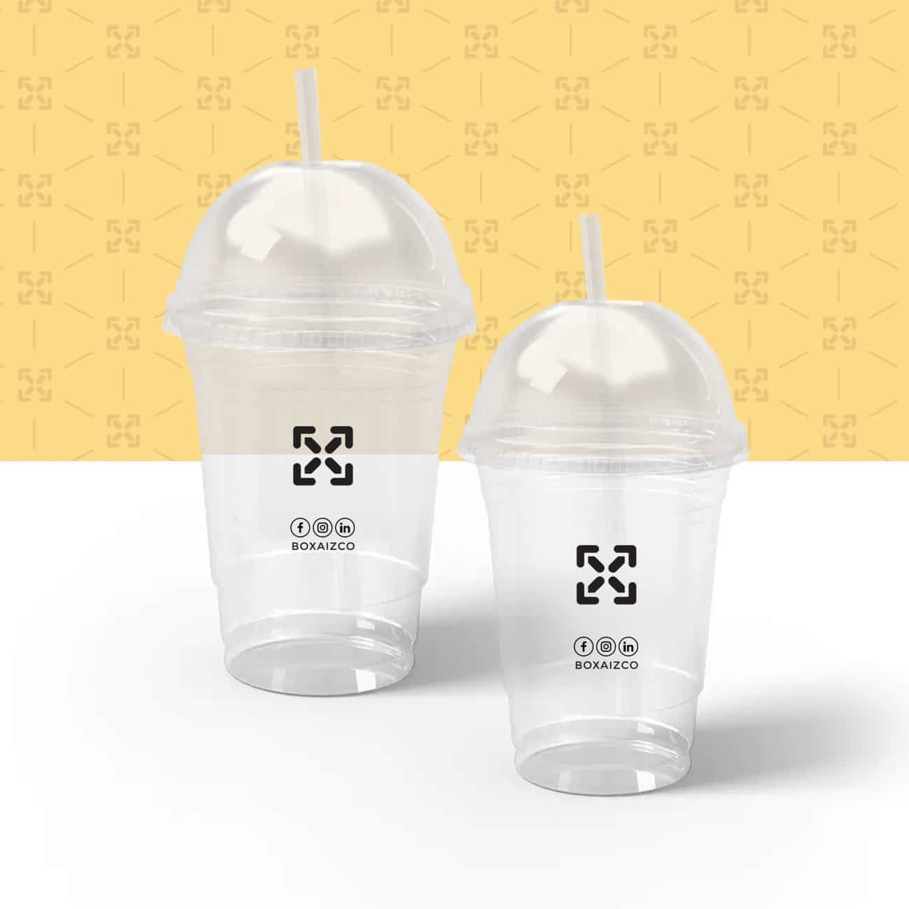Transparent Plastic Cup copy Transparent Plastic Cup - الصورة 1