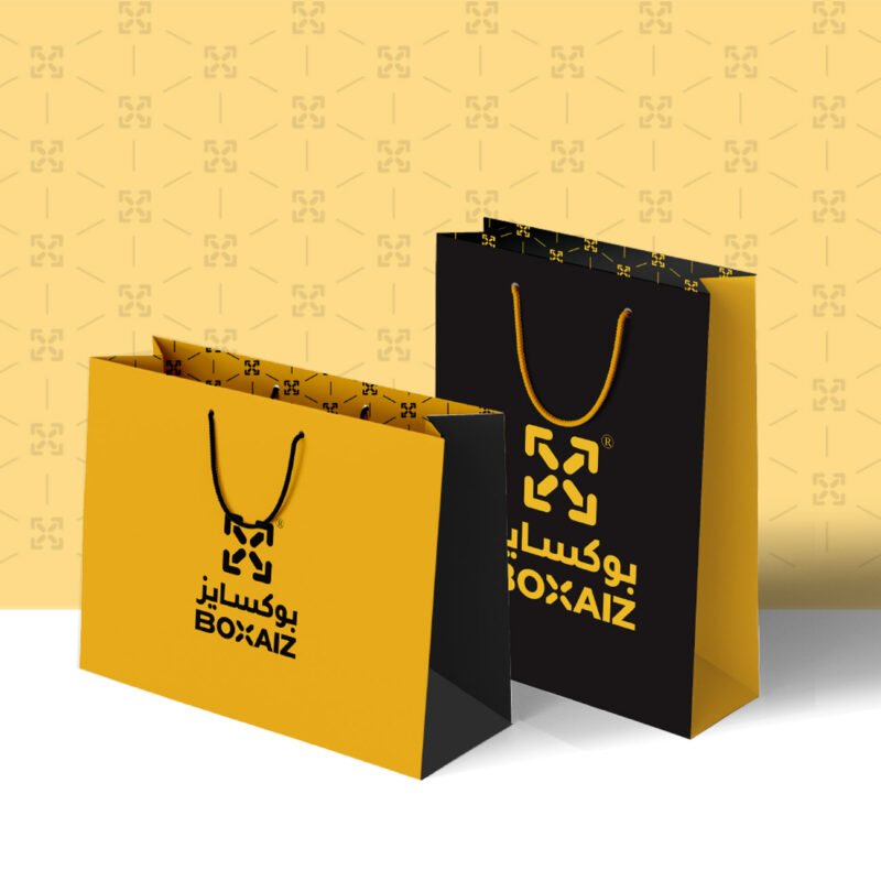 Cartoon shopping bag gloss