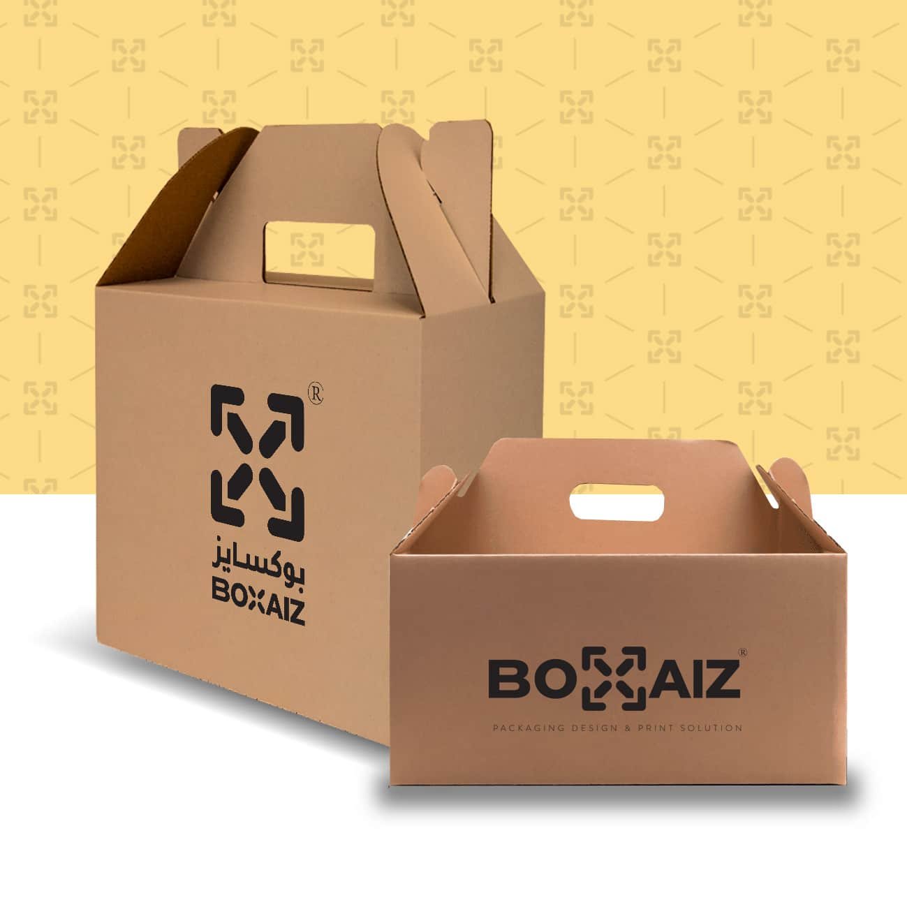 brown handle cargo box copy Handel Box - الصورة 1