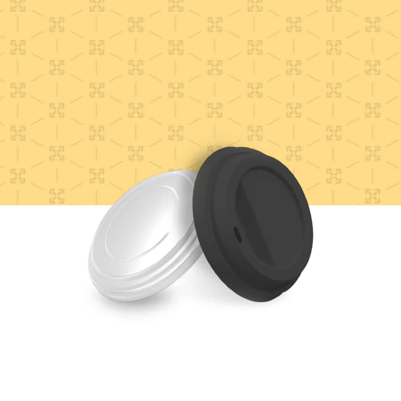 plastic cup cover copy غطا كاسة بلاستيك - الصورة 1